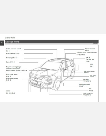 mitsubishi outlander 2025-2026 owners manual